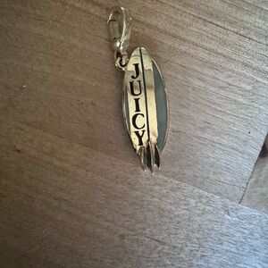 Juicy Couture Gold Surfboard Pendant